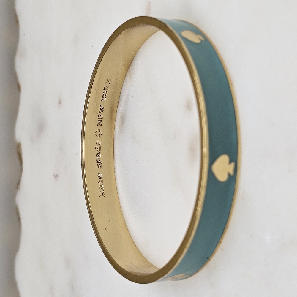 Kate Spade Turquoise Card Holder and Bangle Set - Picture 7 of 7
